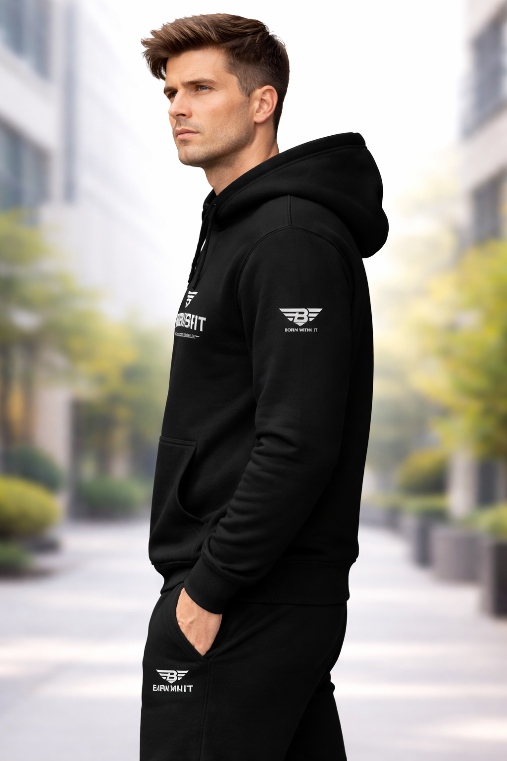 SIGNATURE HOODIE - BORN WITH IT
