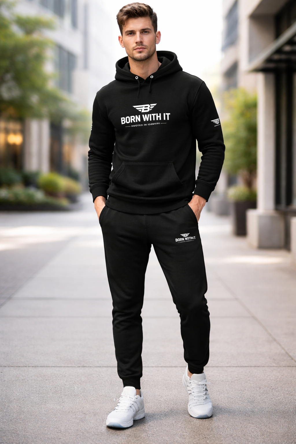 SIGNATURE HOODIE - BORN WITH IT