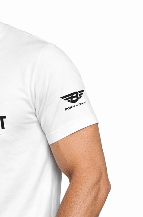 ORGANIC COTTON T-SHIRT BORN WITH IT BY DESIGN